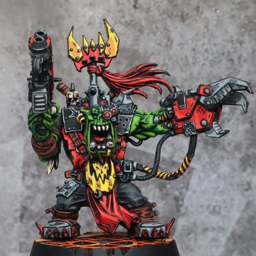 Warboss in the Comic book style