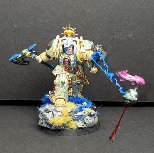 Dark Angels Librarian in Terminator Armor