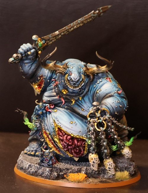 The Great unclean one with the Blues