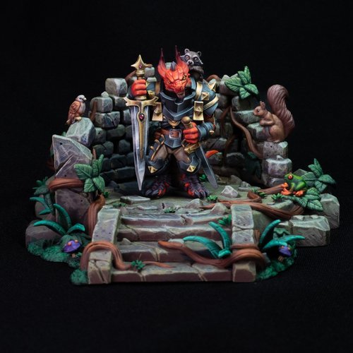 Oli, the Kobold Paladin