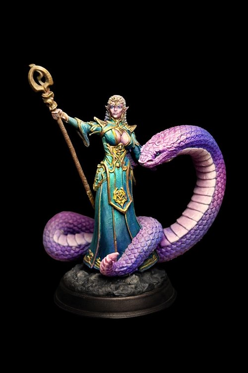 The Snake Sorceress