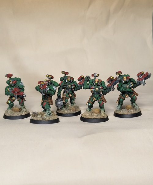 Dark Angels Incursor squad