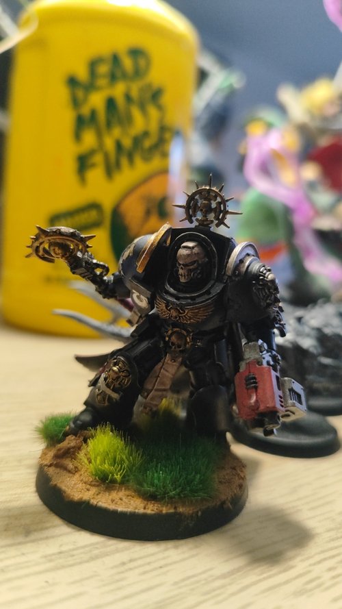 Chaplain in Terminator Armour