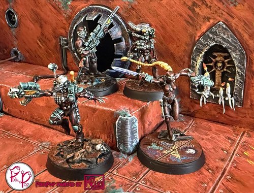 4 Imperial assassins (Warhammer 40 000)