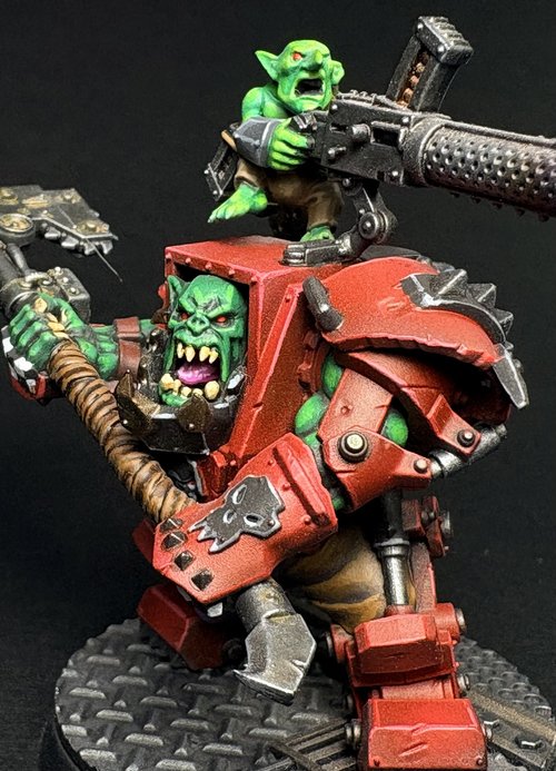 Ork Warboss in Mega Armour
