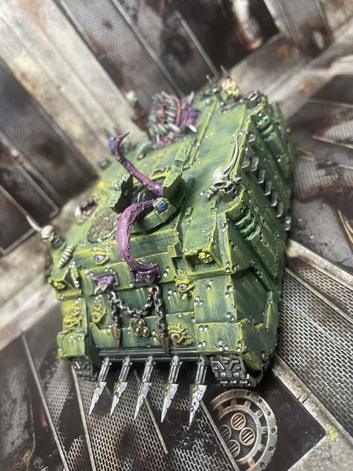 Possessed Death Guard Rhino