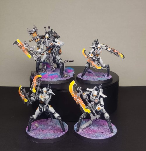 Skorphek Lord and Destroyers