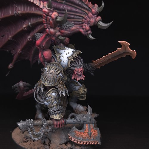 Angron – Daemon Primarch of Khorne - "Guards reven