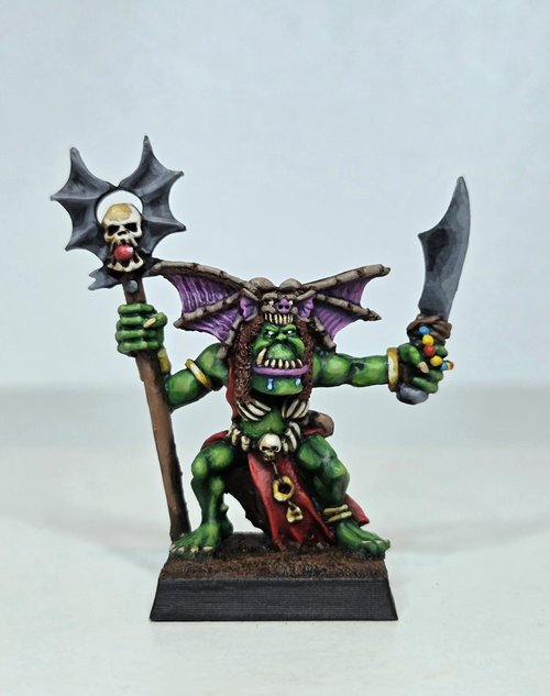 Skabnoze, metal Orc shaman