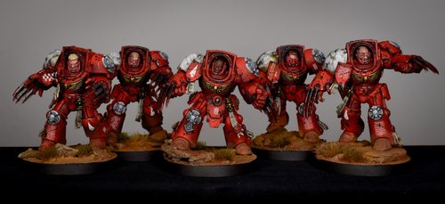 Blood Angels Assault Terminator Squad