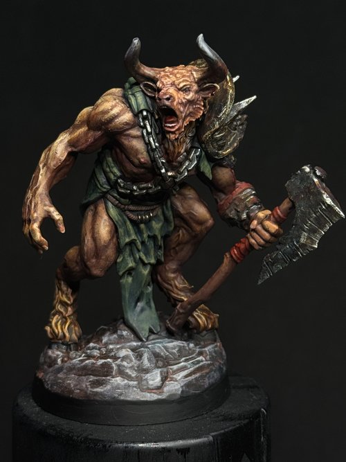 Battle ready Minotaur