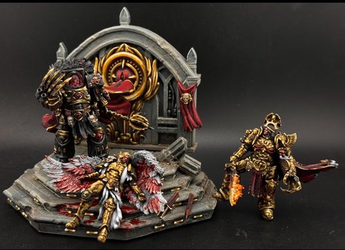 Horus vs The Emperor