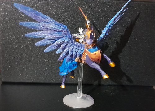 My 8 year old niece's first fully completed paintj