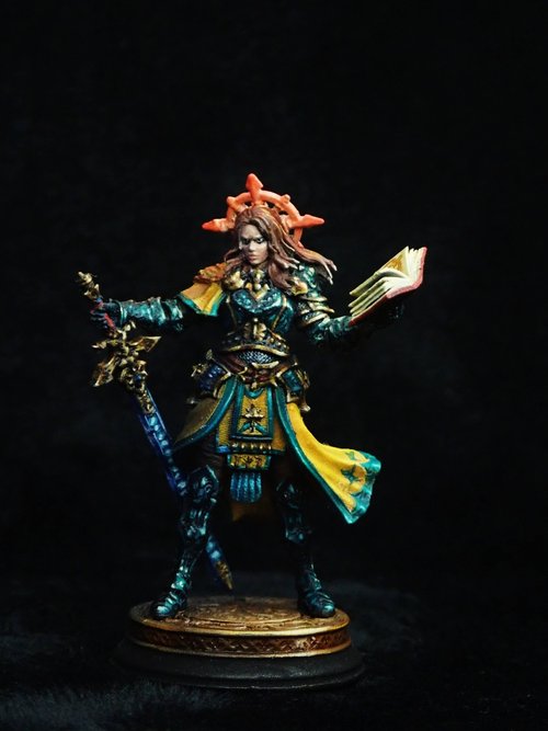 Cleric of Night and Flame