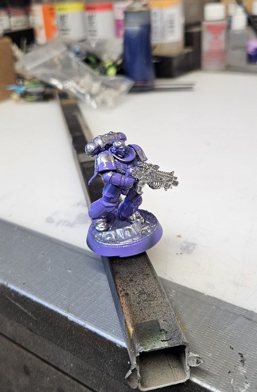 Purple marine age 5