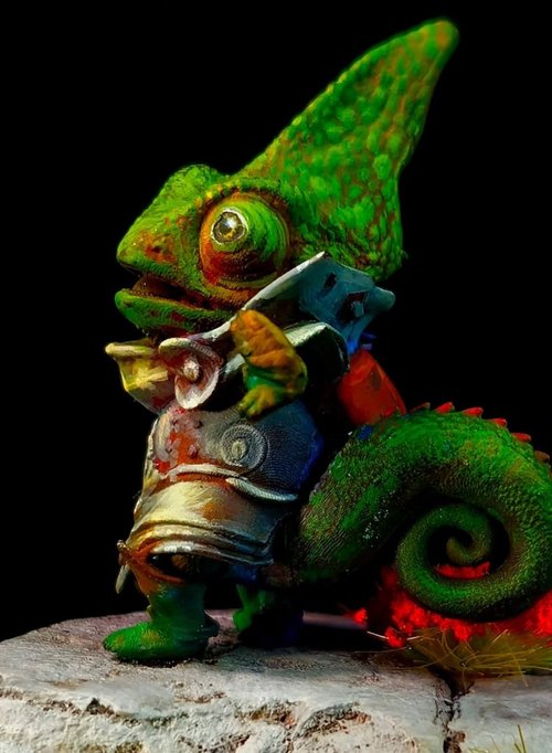 Super Mlep the Chameleon champion
