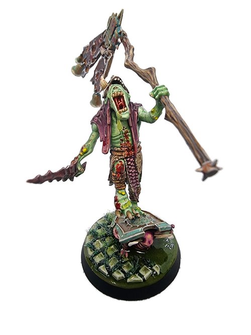 Happy plaguebearer