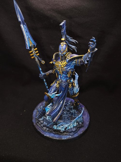 Avatar of Khaine as a cosmic being