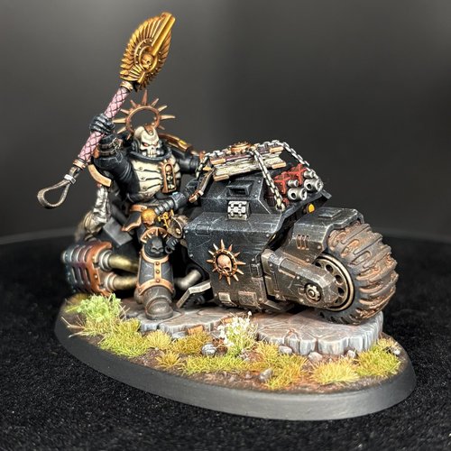 Chaplain on Bike