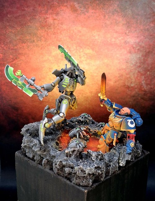 Nekron vs spacemarine