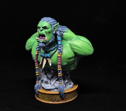 Orc bust