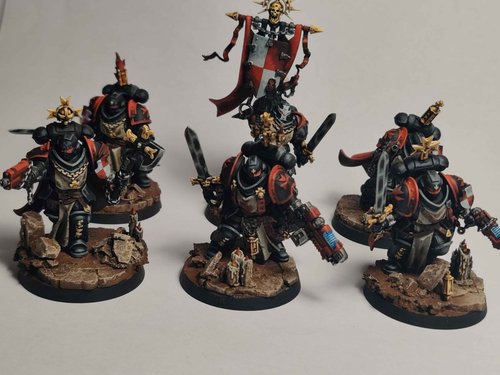 Drunk painted Black Templars