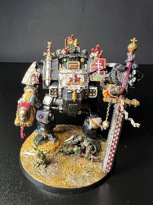 Black Templars Redemptor Dreadnought Kitbash