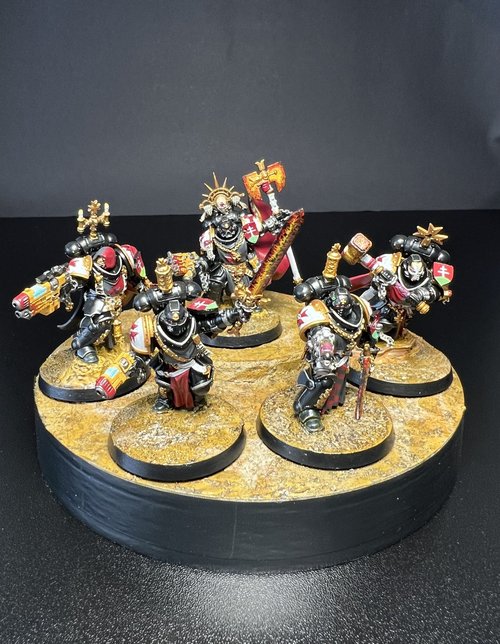 Black Templars Marshal with Sword Brethren