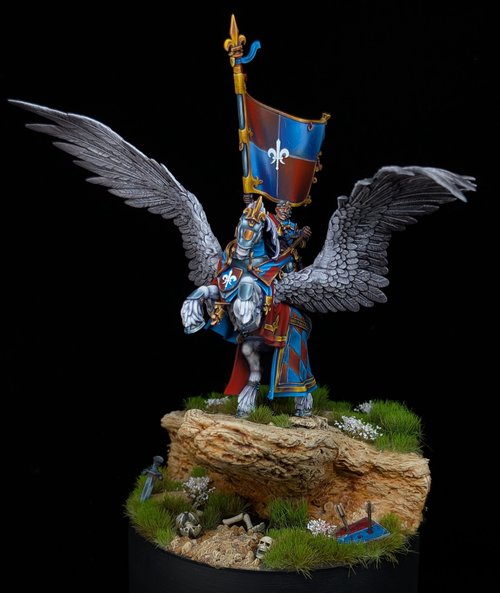 Standard Bearer on Royal Pegasus