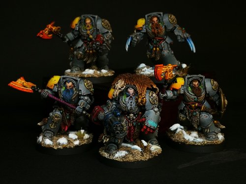 Space Wolves Terminator Squad