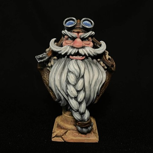 Airship Dwarf Pilot