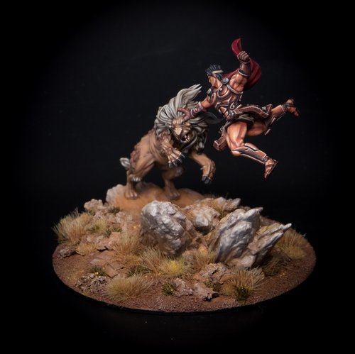 Heracles and the Nemean Lion