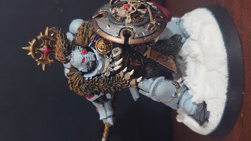 Wolf Guard Battle Leader w/ Thunder Hammer