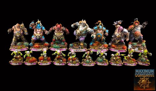 Maximum Ogredrive - Blood Bowl Ogre Team (Chaos Un