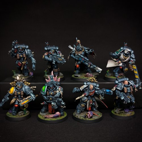 Custom Deathwatch killteam veterans