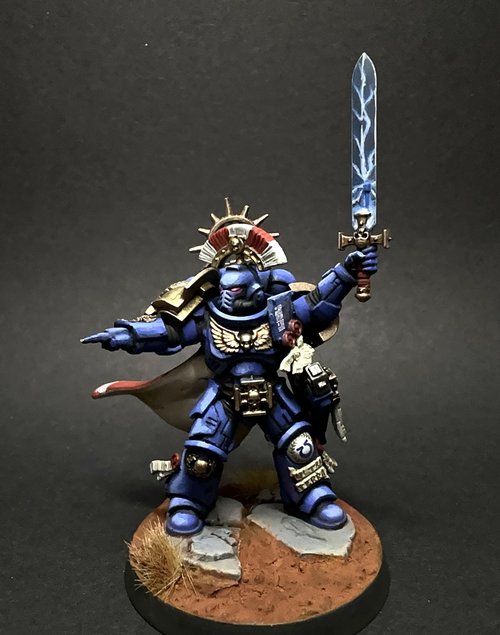 Converted ultramarine captain