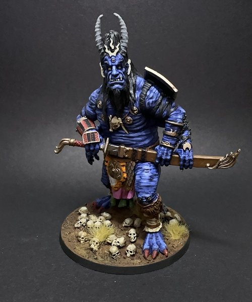 Rising sun oni of skulls