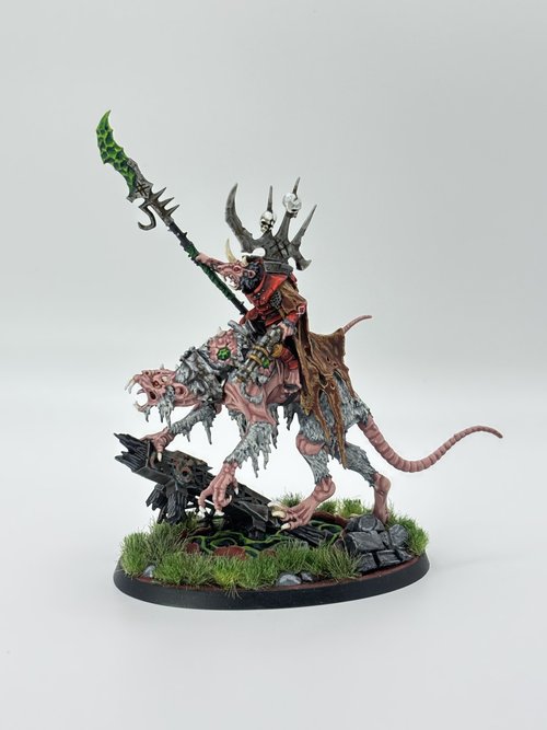 Skaven Clawlord on Gnawbeast