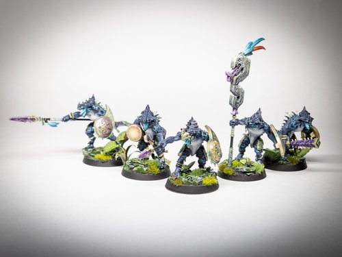 Saurus warriors units