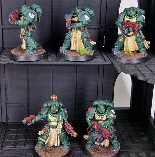 Dark Angels Sternguard veterans