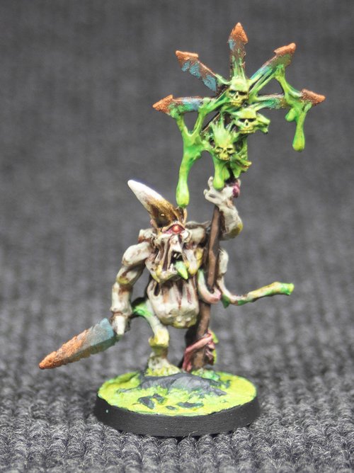 Plaguebearer with Standard
