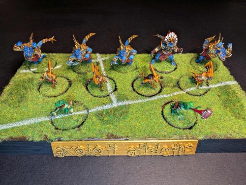 Axolotl Athletic - Lizardman Blood Bowl Team