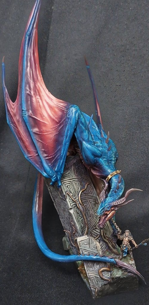 Dread elf beastmaster with Strakh