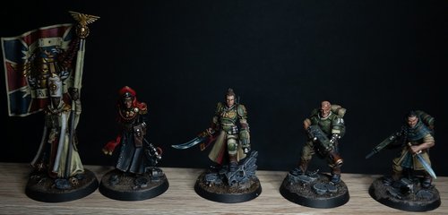 Cadian 101st ‘Hell’s Last’ 7th Company Command Squ