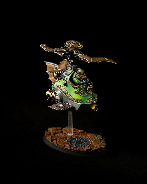 Dwarven Gyrocopter – Landing Approach