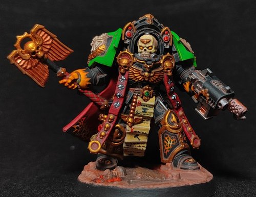 Terminator Chaplain Tarentus of Salamanders