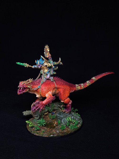 Saurus oldblood on carnosaur
