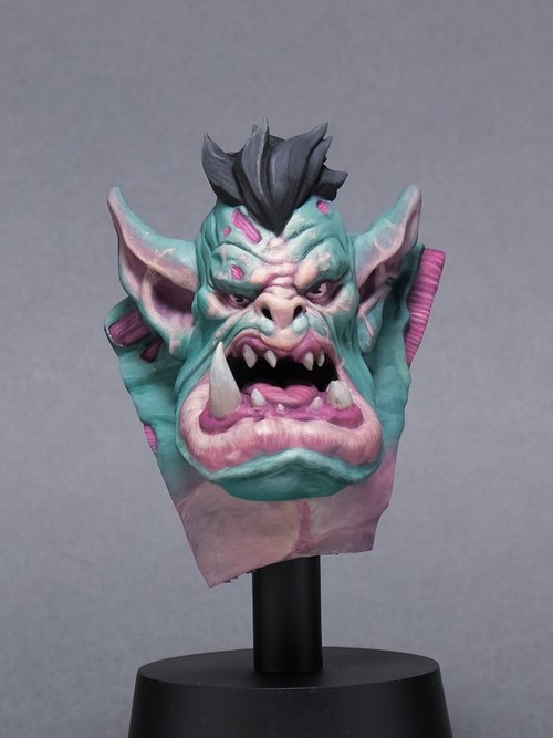 Orc bust