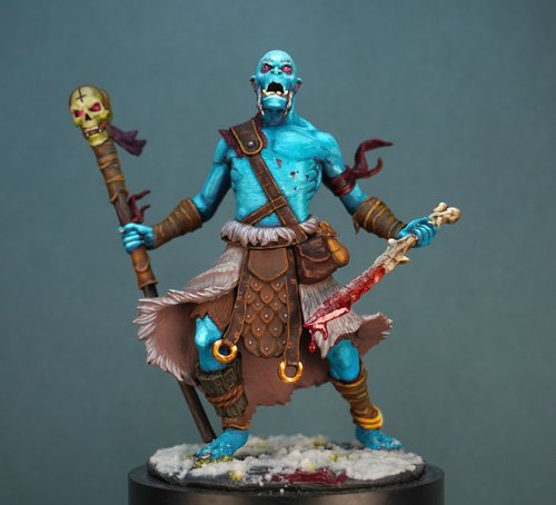 The frozen ork
