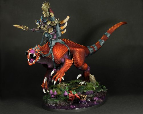 Saurus Oldblood on Carnosaur